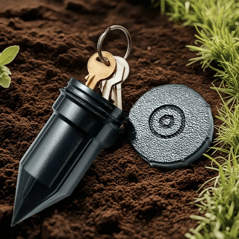 Optimized Product Title: "Garten-Schlüsseltresor im Rasensprenger-Design – Sicherer Schlüsselaufbewahrung für den Außenbereich" 

This title includes relevant keywords while emphasizing security and outdoor use, making it more appealing for Google Shoppin