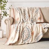 Blanket Throw Mandala Boho Pattern Design