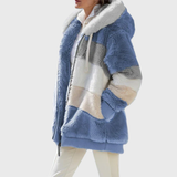 Women's hooded coat, view 1