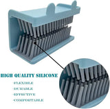 Silicone Shower Hair Catcher – 3M Adhesive, 10×8cm & Reusable 2-Pack