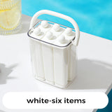 Ice Stick Mold Set – Flexible Silicone, Fits Bottles, 6 or 12 Sticks with Storage Box