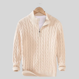 Men's longline cardigan, view 1