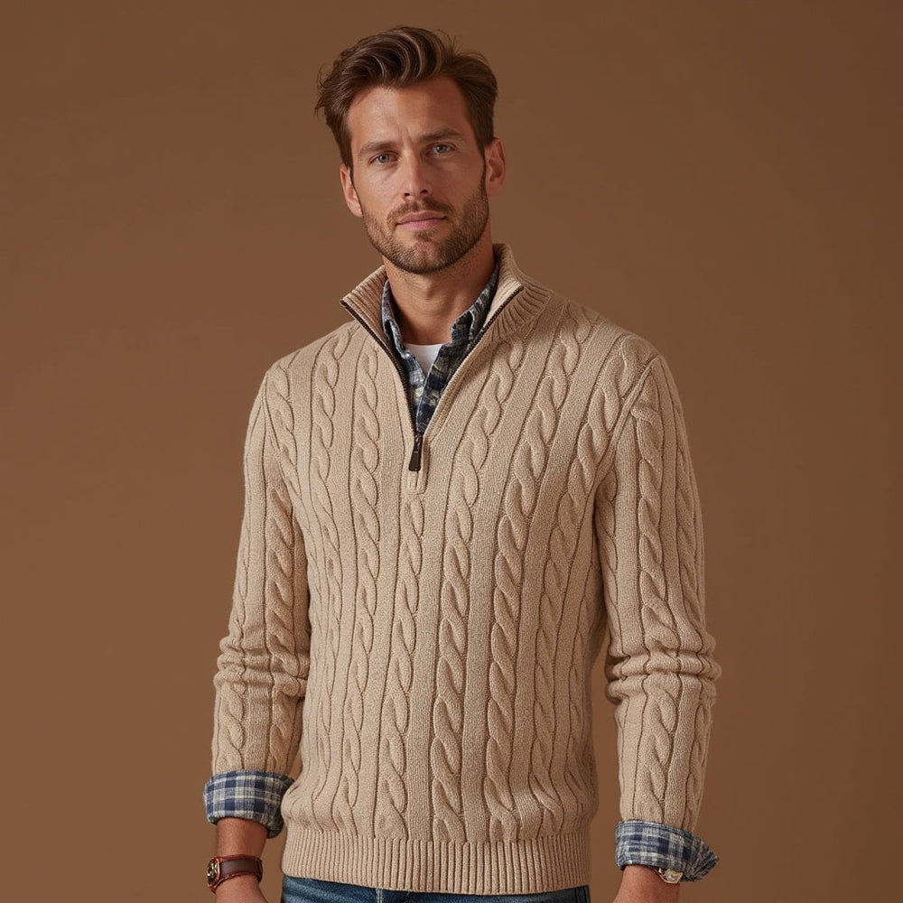 Men's longline cardigan, view 2