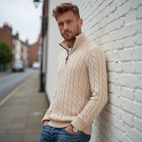 Men's longline cardigan, view 3