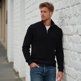 Men's longline cardigan, view 4