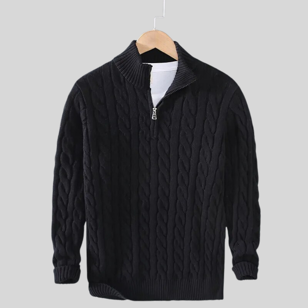 Men's longline cardigan, view 5