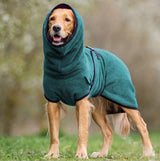 Adjustable Pet Bathrobe - Comfortable & Stylish Dog/Cat Robe for Drying & Warmth