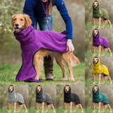 Adjustable Pet Bathrobe - Comfortable & Stylish Dog/Cat Robe for Drying & Warmth