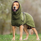 Adjustable Pet Bathrobe - Comfortable & Stylish Dog/Cat Robe for Drying & Warmth