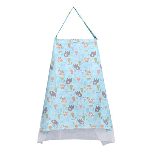 Adjustable Cotton Nursing Cover - Stylish & Comfortable Privacy Solution for Breastfeeding Moms