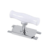 Adjustable Jar Opener – Wood Handle, Steel Grip & Fits Ø2.4-10.2cm Lids