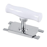 Adjustable Jar Opener – Wood Handle, Steel Grip & Fits Ø2.4-10.2cm Lids
