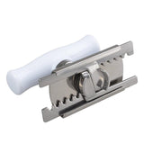 Adjustable Jar Opener – Wood Handle, Steel Grip & Fits Ø2.4-10.2cm Lids