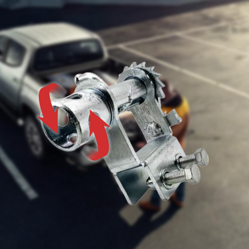 Vehicle Rope Clamp – Twist-Lock Steel, Universal Cargo Securing for Trucks & Trailers