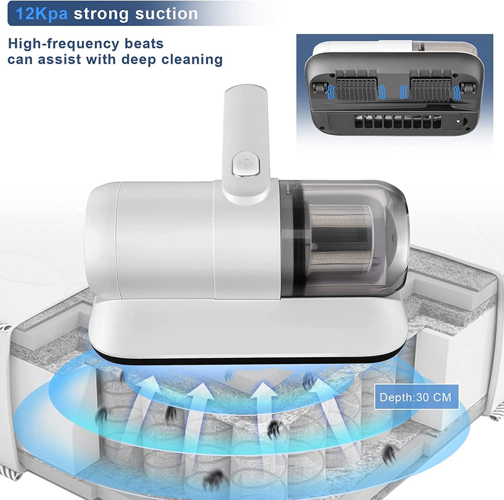 Optimized Product Title: "Handstaubsauger für Textilien – Effizienter Milbenentferner für Bett und Sofa | Ideal für Allergiker" 

This title includes relevant keywords while also emphasizing the product's benefits and target audience.