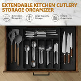 Optimized Product Title: **Verstellbarer Besteck-Schubladenorganizer – Ausziehbar 33–57 cm für optimale Küchenorganisation** 

This title includes relevant keywords and emphasizes the product's features for better visibility in Google Shopping.
