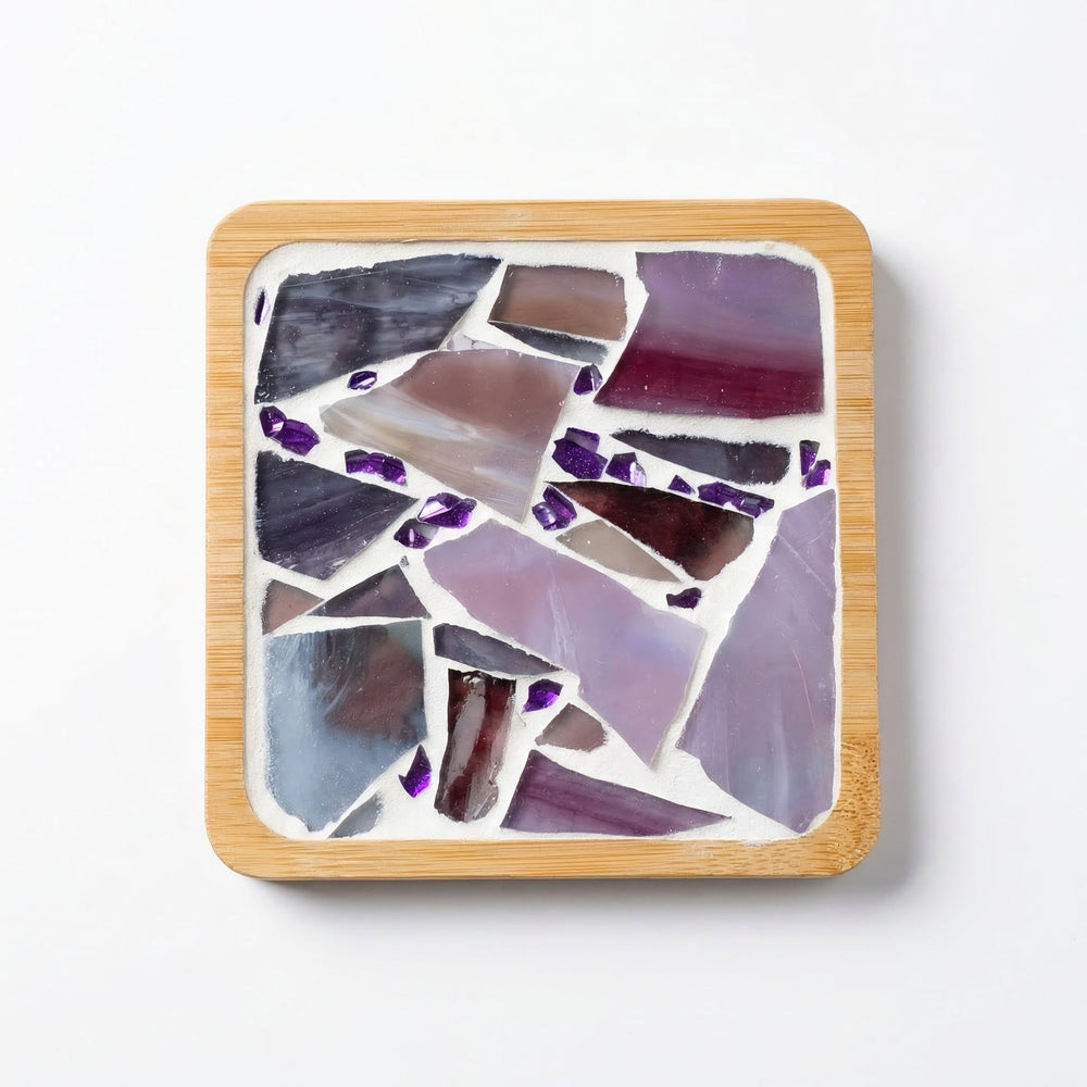 Mosaic Coaster Craft Kit – 12 Designs, Complete Materials & Ages 6+