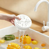 Vegetable Washer – USB Swirl Technology, Waterproof & Compact 10×7cm