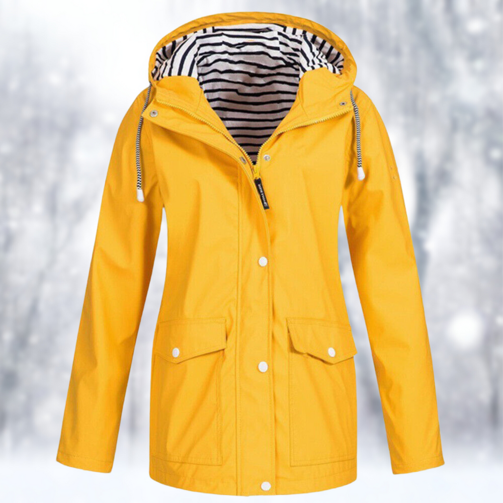 Women's hooded coat, view 1