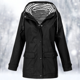 Women's hooded coat, view 2