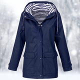 Women's hooded coat, view 3