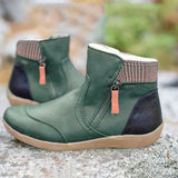 Women's side zip ankle boots, view 1