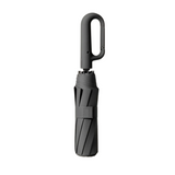 Compact Automatic Folding Windproof Umbrella with Ergonomic Clip Handle - Durable & Lightweight Design