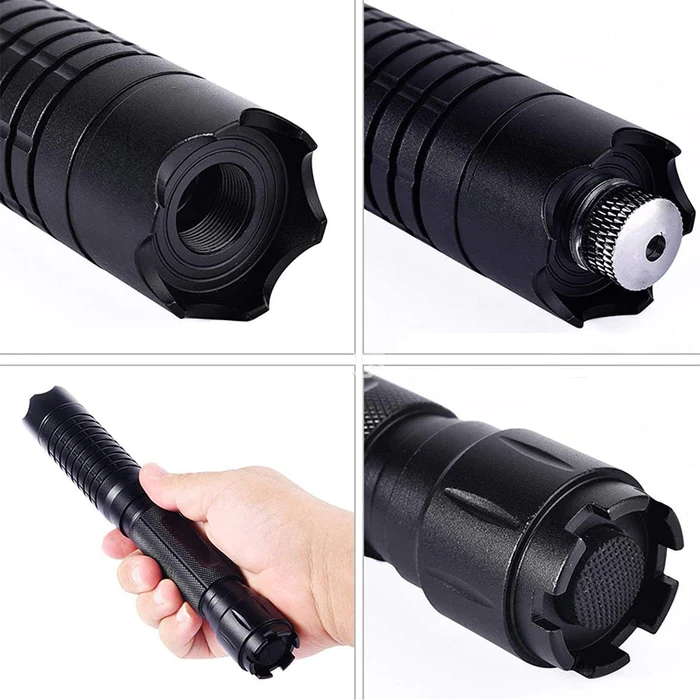 AeroForge Pro High-Intensity Waterproof Laser Torch - Ultimate Survival Light for Outdoor Adventures