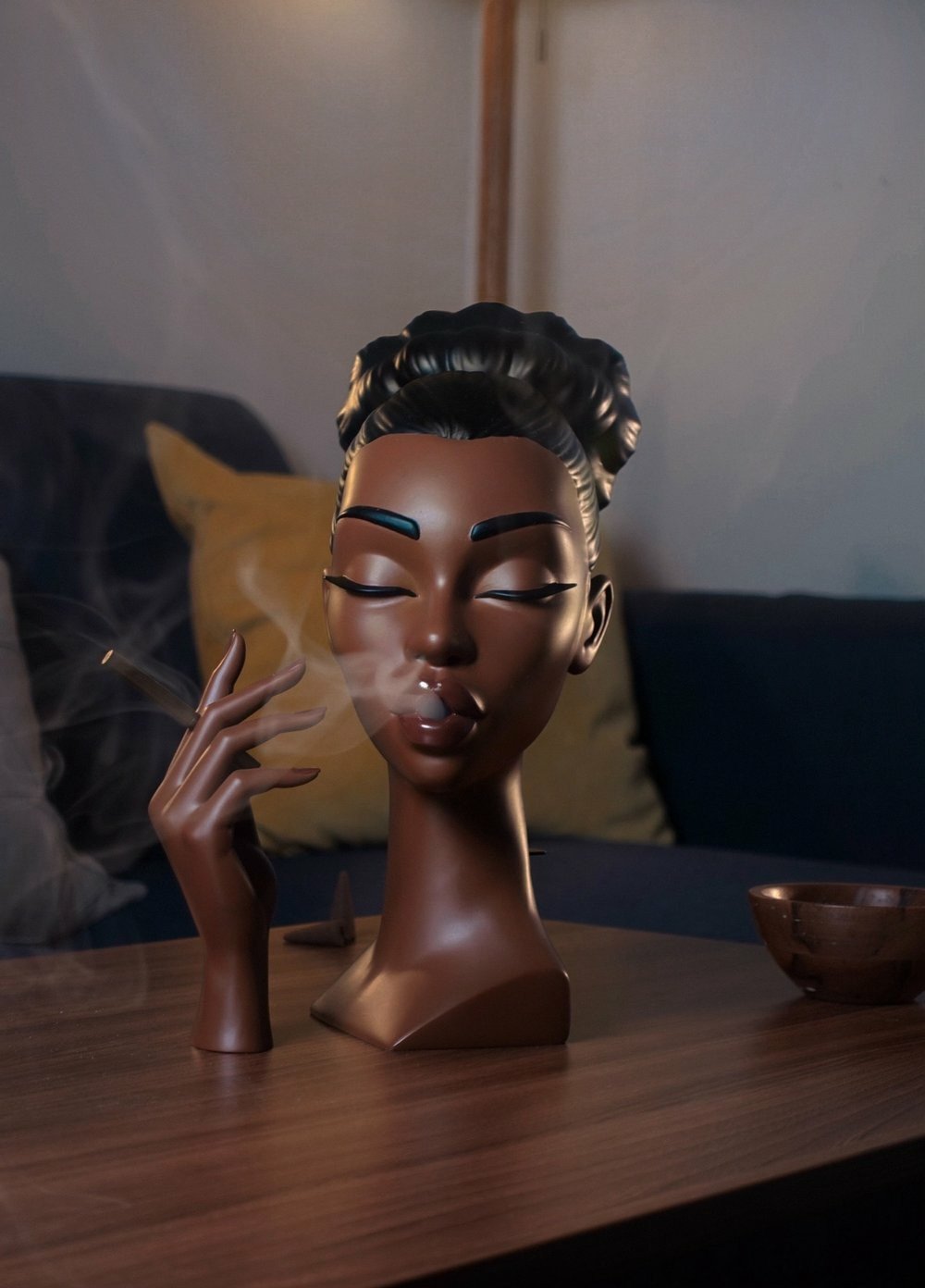 Kalsten | Head Incense Burner Black Woman