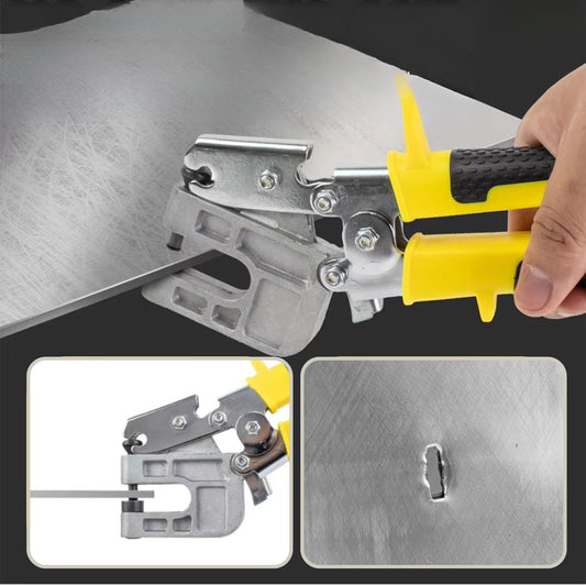 Aluminum Rivet Pliers – 24cm, One-Handed Operation, Heavy-Duty Riveting Tool