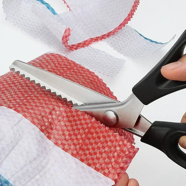 Pinking Shears – Zigzag Blade, High-Carbon Steel, 23.5cm for Fabric & Crafts
