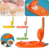 Enhanced Product Title: "Teigtaschen-Presse – Effiziente Form- und Falttechnik für perfekte Teigtaschen in einem Schritt" 

This title includes keywords that enhance searchability while clearly conveying the product's benefits.