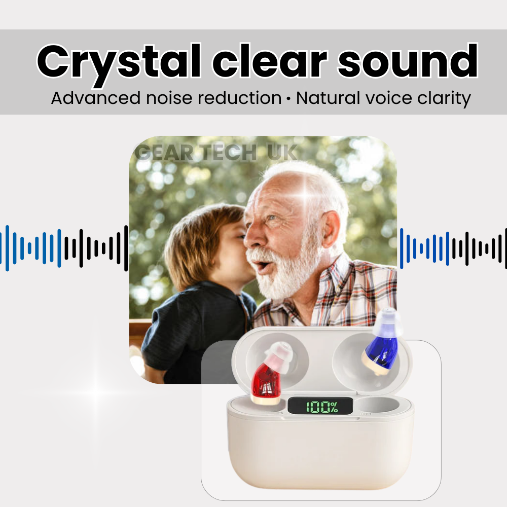 Affordable Rechargeable In-Ear Hearing Aids - UK | Comfortable & Discreet Hearing Solutions