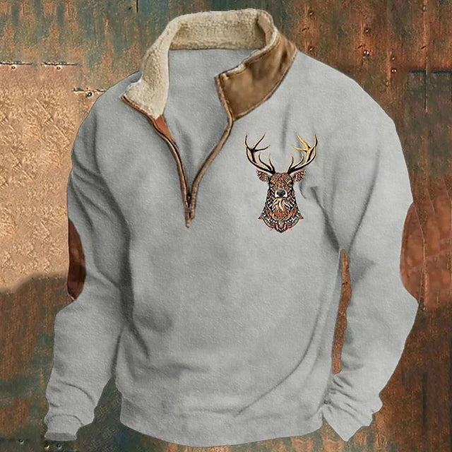 Marco Pullover with Quarter Zip - Stylish & Comfortable Men's Sweater