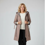 Women's hooded coat, view 1