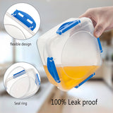 Air-Tight Lunch Tubs (4-Pack) - Meal Prep Containers by LunchVault | Leak-Proof, BPA-Free, Perfect for On-the-Go