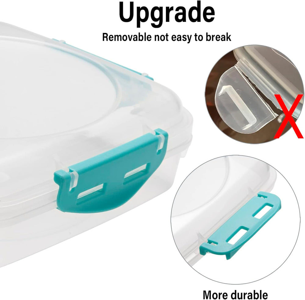 Air-Tight Lunch Tubs (4-Pack) - Meal Prep Containers by LunchVault | Leak-Proof, BPA-Free, Perfect for On-the-Go