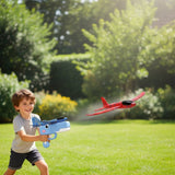Airplane Launch Toy Catapult Glider Indoor Outdoor Fun