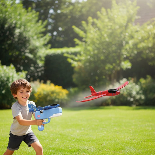 Airplane Launch Catapult Toy – Glider Style, Indoor & Outdoor Play