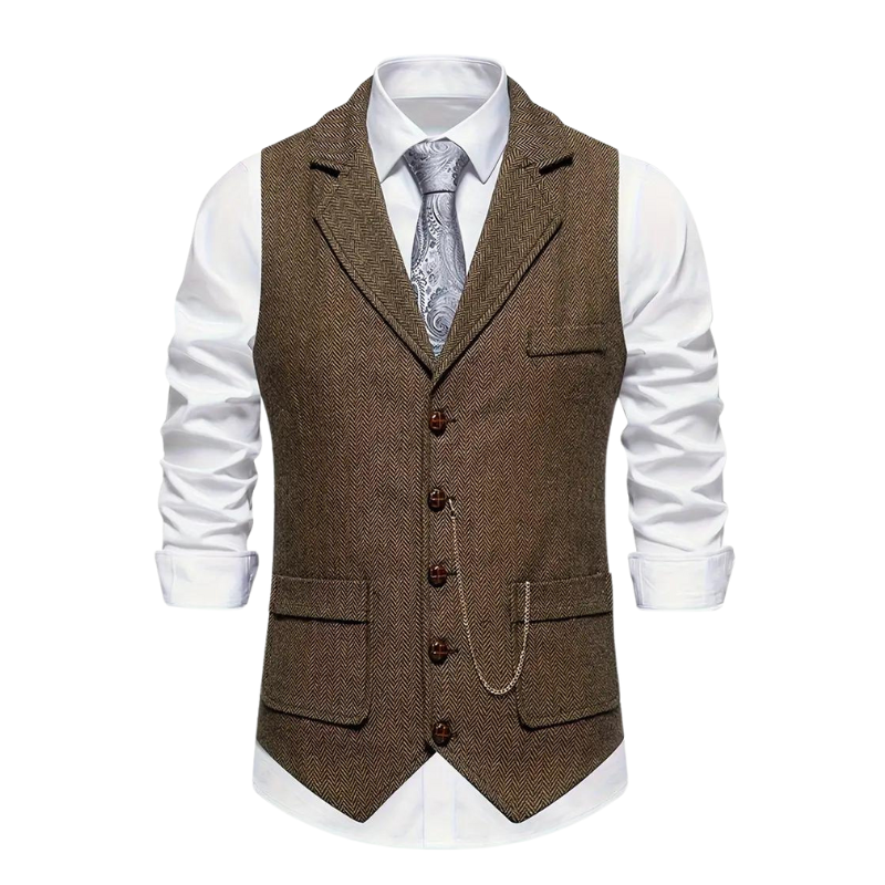 Men's notch lapel coat, view 2