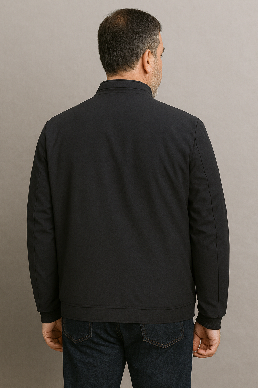 Men's wrap coat, view 5