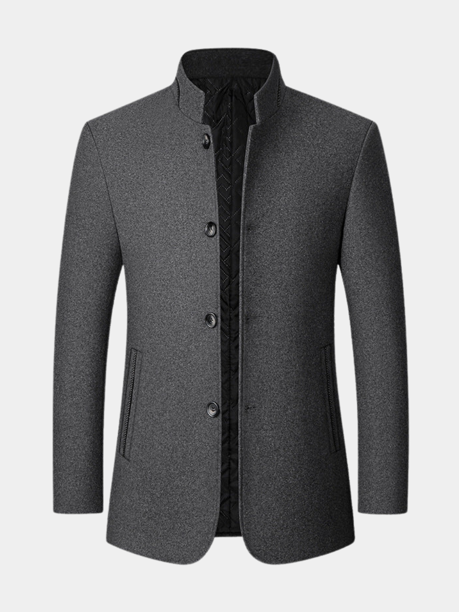 Men's fit-and-flare coat, view 1