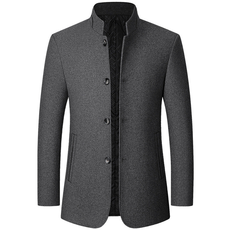 Men's fit-and-flare coat, view 2