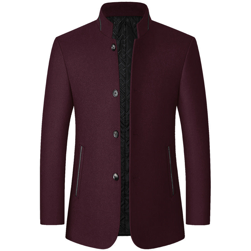 Men's fit-and-flare coat, view 3