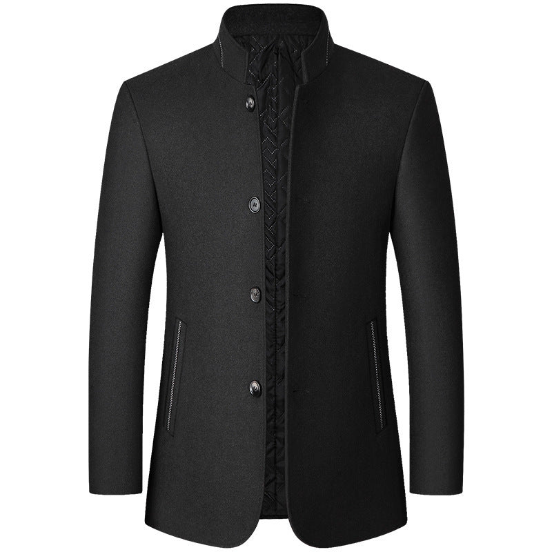 Men's fit-and-flare coat, view 4