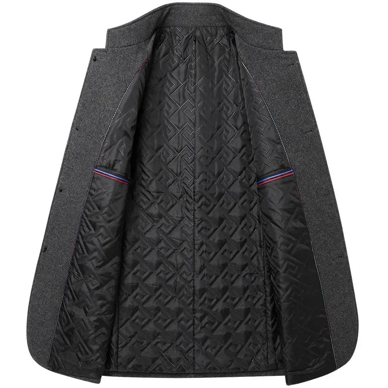 Men's fit-and-flare coat, view 6
