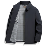 Men's notch lapel coat, view 2