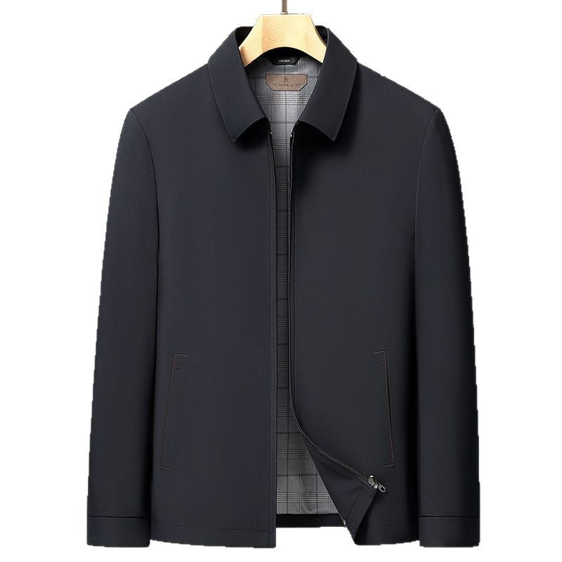 Men's notch lapel coat, view 6