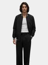 Men's oversized bomber jacket, view 3