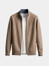 Men's zip-up coat, view 1